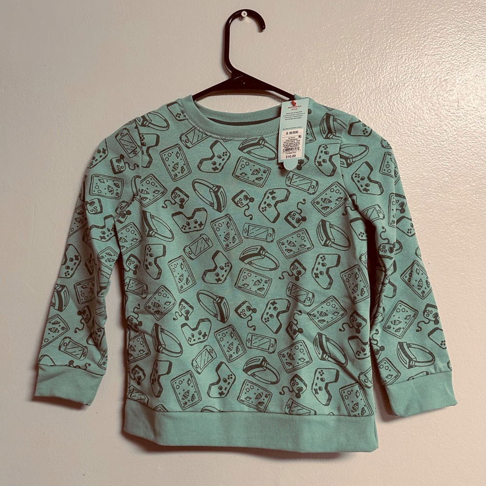 Boys size 6 cat & Jack sweatshirt